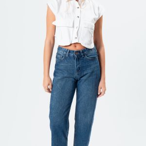 GRETA MOM JEANS AZUL